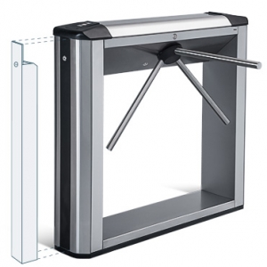 TBC-01.1 Box Tripod Turnstile with 2 built-in readers and a card capture function